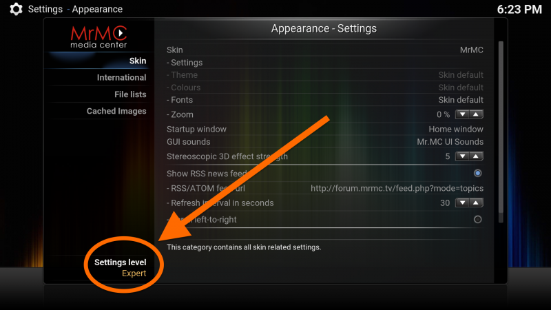 File:Settings level.png